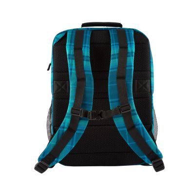 6. Plecak HP Campus XL do notebooka 16" 7J594AA Niebiesko-Turkusowa krata