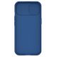 6. Pancerne etui Nillkin CamShield Pro Magnetic Case do iPhone 15 Plus z osłoną na aparat - niebieskie