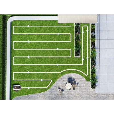 13. Ecovacs GOAT O1200 LiDAR PRO EU Kosiarka robot Bateria Czarny, Biały