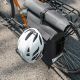 3. Sakwa rowerowa Rockbros z funkcją plecaka, wodoodporna, z zaczepem na kask 18l - czarna