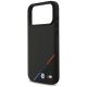 6. Etui BMW M Carbon Tricolor Line MagSafe na iPhone 17 Pro Max - czarne
