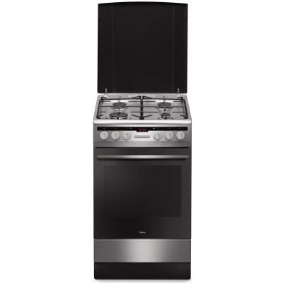 Kuchnia gazowo-elektryczna AMICA 57GEH2.33HZpTa(Xx) | termoobieg | grill | inox
