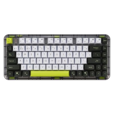 6. Klawiatura ASUS KD201 Jelly75 Wireless/Bluetooth Keyboard  Volt Green