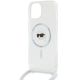 5. Etui Karl Lagerfeld Crossbody IML Karl Head MagSafe na iPhone 15 / 14 / 13 - przezroczyste