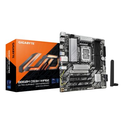 9. GIGABYTE B860M DS3H WIFI6E płyta główna Intel B860 LGA 1851 (Socket V1) micro ATX