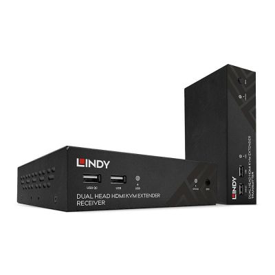6. Lindy 39374 przedłużacz KVM Nadajnik i odbiornik
