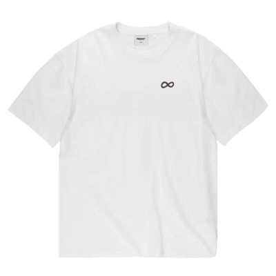Prosto Big Log Infinity T-shirt KL261MTEE1031 Białe L