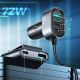 4. Joyroom ładowarka samochodowa 2xPD + 2xQC3.0 72W 1,5m czarna (JR-CL05)
