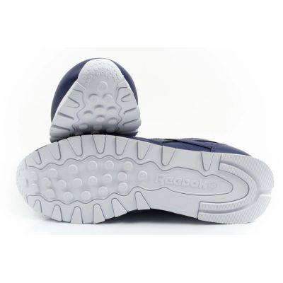 9. Reebok buty sportowe damskie sneakersy Classic fioletowe skóra modne