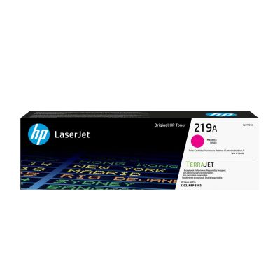 2. HP 219A oryginalny wkład z purpurowym tonerem LaserJet, 1200 stron, 0 stron, Purpurowy, 1 szt.