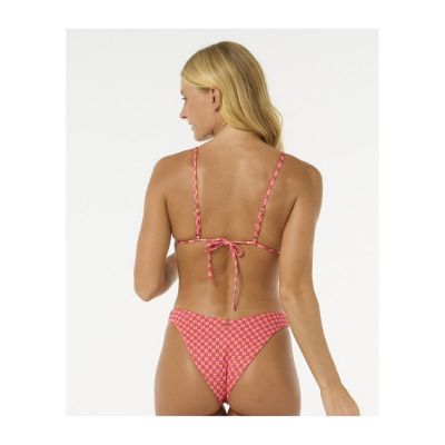 3. Stanik kąpielowy RIP CURL Shell Cove Sliding Tri czerwony
