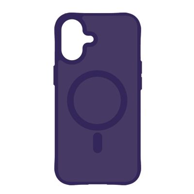23. Etui 3mk Smoke MagCase na iPhone 17 - fioletowe-półprzezroczyste