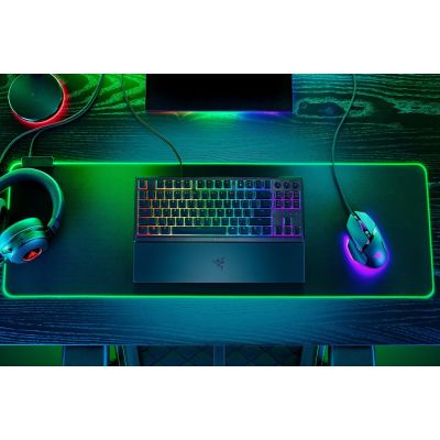 6. Razer Ornata V3 Tenkeyless klawiatura Gaming USB QWERTZ Czarny