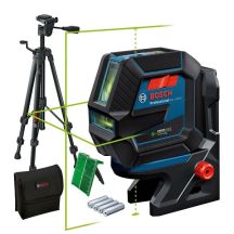 Laser krzyżowo-punktowy BOSCH GCL 2-50 G + statyw