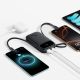 5. Powerbank Baseus EnerFill FC31 QPow3 10000mAh 45W z wyświetlaczem cyfrowym z 2 wbudowanymi kablami USB-C - czarny