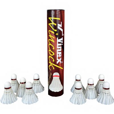 2. LOTKI DO BADMINTONA PIÓRKOWE VINEX WINCOCK NO10  /10szt/ VSCO-W10