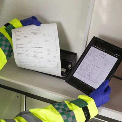 3. Brother PJ862 203 x 200 DPI Przewodowy i Bezprzewodowy bezpośrednio termiczny Drukarek mobilnych