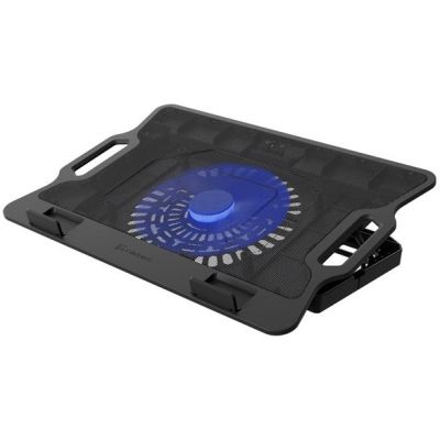 4. NATEC PODSTAWKA CHŁODZĄCA DIPPER 2 12.1-17.3'' Z WENTYLATOREM, PODŚWIETLENIE, USB