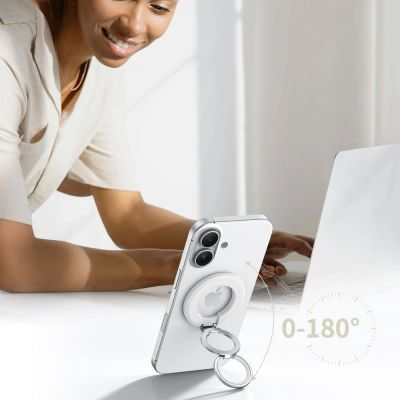 4. Uchwyt Tech-Protect MMR500 MagSafe na telefon - biały