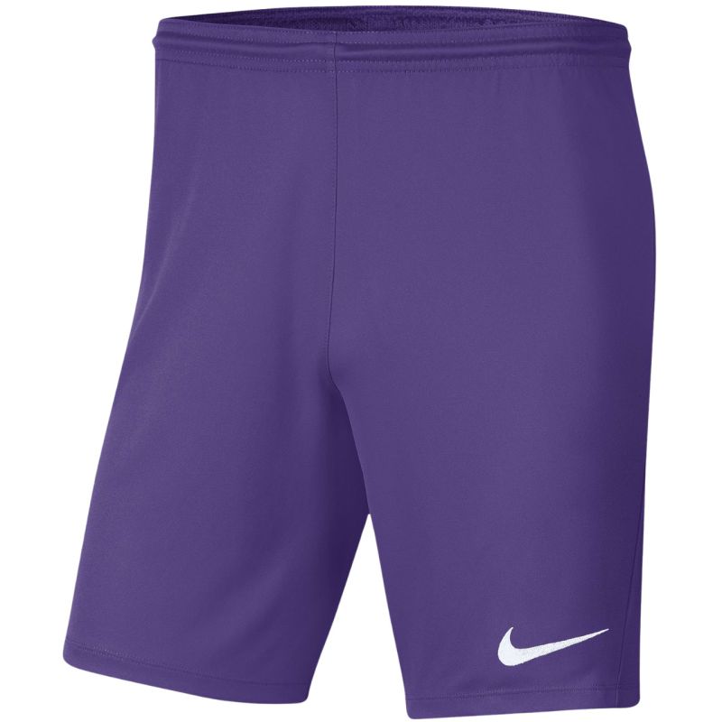 Spodenki męskie Nike Dry Park III NB K fioletowe BV6855 507