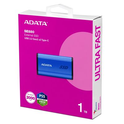6. Dysk zewnętrzny SSD External SE880 1TB USB3.2A/C Gen