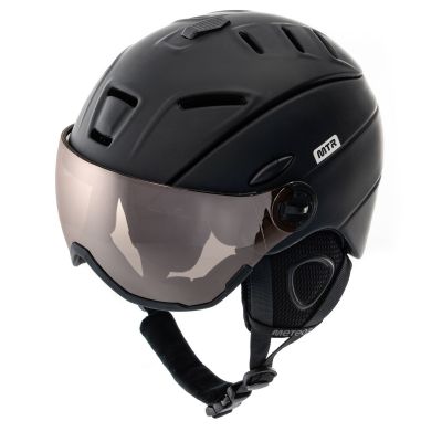8. Kask narciarski Meteor Holo XL 61-63 cm czarny