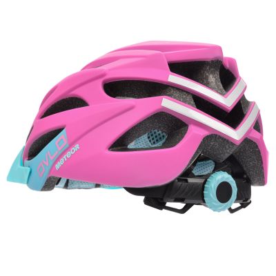 15. Kask rowerowy Meteor Ovlo M 16863 55-58 cm różowy