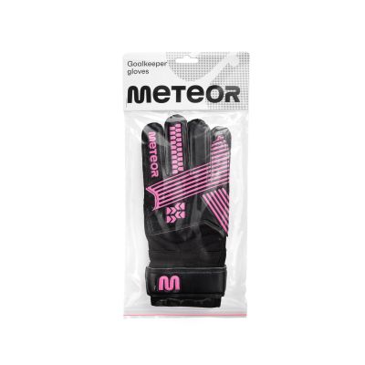 18. Rękawice bramkarskie Meteor Catch Jr 16592