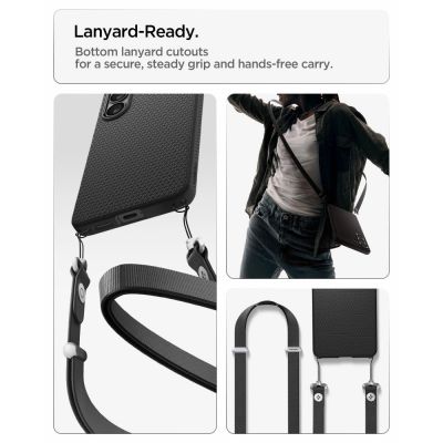 12. Etui Spigen Liquid Air na Samsung Galaxy S26 - czarne
