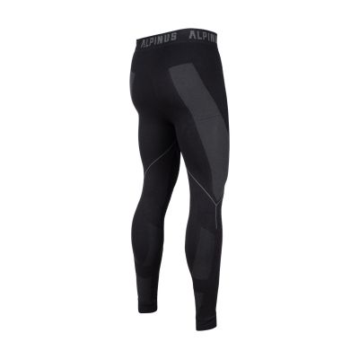 49. Bielizna termoaktywna Alpinus Tactical Base Layer Set czarno-szara M GT43276