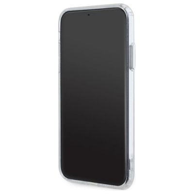 5. Etui Karl Lagerfeld IML Metal Choupette Head MagSafe na iPhone 11 - białe
