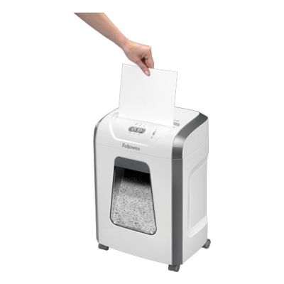 4. Fellowes 15C niszczarka Rozdrabnianie krzyżowe 22,4 cm Biały