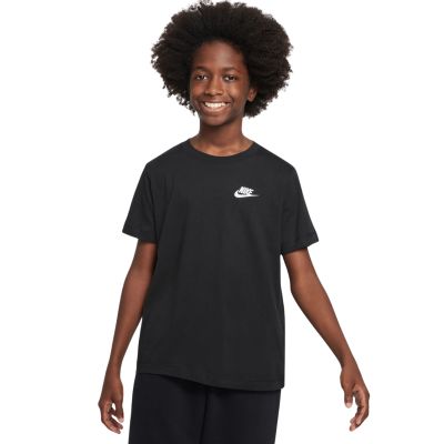 4. Koszulka dla dzieci Nike Sportswear czarna FZ5177 010