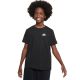 4. Koszulka dla dzieci Nike Sportswear czarna FZ5177 010