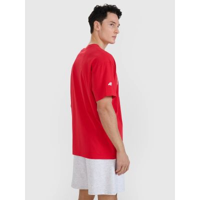 2. Koszulka kibicowska uniseks 4F 4FRMM00TTSHU2949-62S