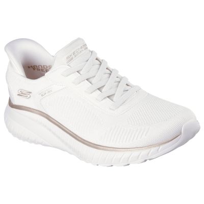 Skechers wsuwane damskie sneakersy Slip-ins BOBS SQUAD CHAOS CURRENT MUSE 117497 WTGD