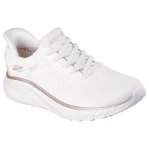 Skechers wsuwane damskie sneakersy Slip-ins BOBS SQUAD CHAOS CURRENT MUSE 117497 WTGD
