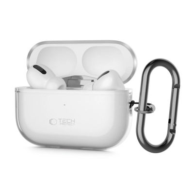 Etui Tech-Protect FlexAir na Apple AirPods Pro 1 / 2 - przezroczyste