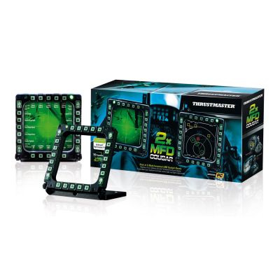6. Zestaw paneli kokpitu THRUSTMASTER MFD COUGAR 2960708 (PC; kolor czarny)