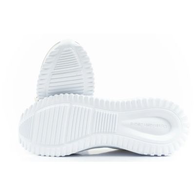 9. Calvin Klein Eva Runner buty damskie sportowe sneakersy białe modne