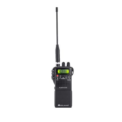 11. Midland C1267 krótkofalówka 40 kan. 26.565 - 27.99125 MHz Czarny