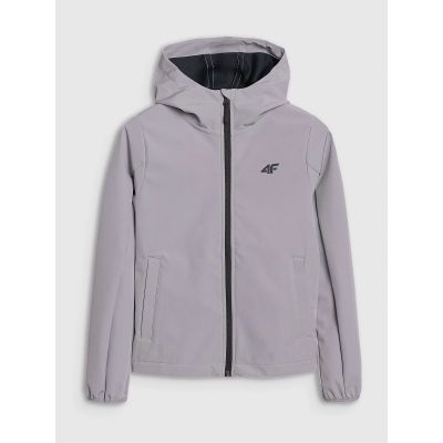 5. Kurtka chłopięca softshell wiatroodporna NeoDry 5000 4F4FJWSS25TSOFM306-25S