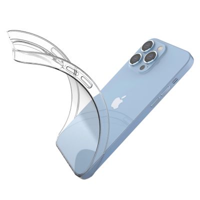 8. Żelowy pokrowiec etui Ultra Clear 0.5mm iPhone 14 Pro Max przezroczysty