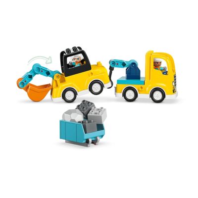 11. LEGO DUPLO TOWN 3w1 10475 Pojazdy budowlane
