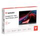7. Verbatim Portable 15.6" FHD Touch Monitor LIGHT Przenośny monitor Czarny 39,6 cm (15.6") LCD 1920 x 1080 px