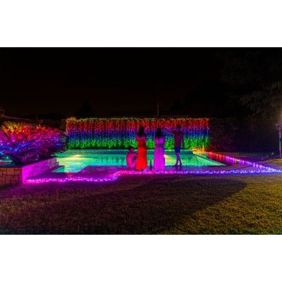 12. Inteligentne lampki choinkowe Twinkly 100 RGB 8m