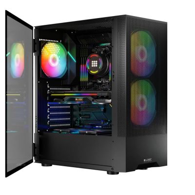 2. LOGIC OBUDOWA ARYA ARGB MIDI USB 3.0 BLACK