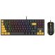 28. TRACER GAMEZONE ZESTAW KLAWIATURA+MYSZ HORNET87 USB