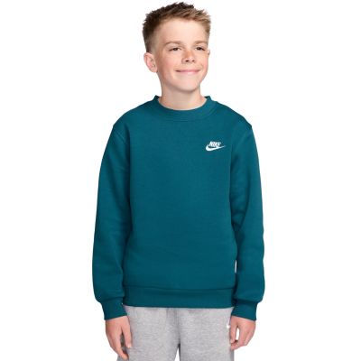 Bluza dla dzieci Nike Sportswear Club Fleece zielona FD3006 372