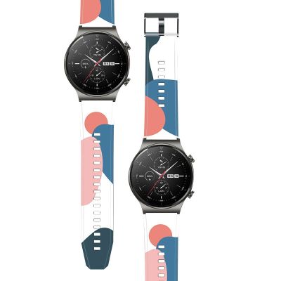 2. Strap Moro opaska do Huawei Watch GT2 Pro silikonowy pasek bransoletka do zegarka wzór 11